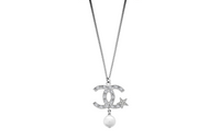 CHANEL 2014 Cc Faux-pearl Necklace