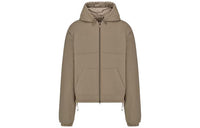 DIOR Logo Embroidered Zip Up Jacket
