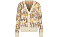 DIOR Dior Quarterly New Products Sweater Men's Yellow
