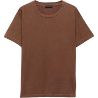 PRADA T Shirts Men Tobacco