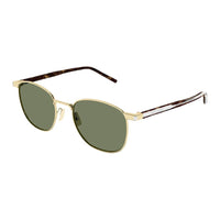 SAINT LAURENT Metal Round Sunglasses Unisex Gold