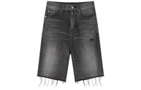 SAINT LAURENT Denim Shorts Men Black