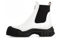 LOUIS VUITTON Ruby Flat Ankle Boots 'White' Women's