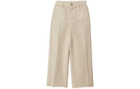 MIU MIU SS24 Casual Pants Women's Chalk White