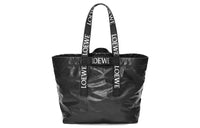 LOEWE Fold Shopper In Paper Calfskin Black