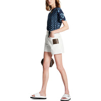 LOUIS VUITTON FW22 Regular T-Shirt Women's Blue