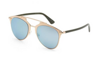 DIOR Metal Aviator Sunglasses Women's Black