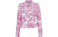 DIOR FW22 Denim Jacket Women's Pink