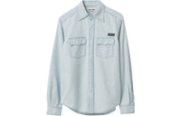 MIU MIU Logo appliqué Cotton Shirt