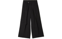 LOEWE Luxury Cropped Belted Pants 'Black'