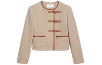 CELINE Jackets Coats Women's Khaki