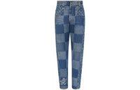 LOUIS VUITTON X Nigo Giant Damier Waves Mngm Denim Pants