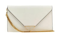 PRADA Calfskin Shoulder Bag Crossbody Bag Wallet Women's White