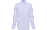 DIOR Homme Striped Collared Long Sleeve Shirt