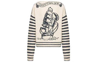 DIOR FW22 Cashmere Sweater Women's Beige