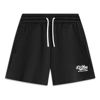 (WMNS) Li-Ning Graphic Loose Fit Shorts 'Black' AKSU530-2