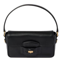 MIU MIU Penny Leather Shoulder Bag Crossbody Bag Handbag Regular Women's Black