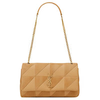 SAINT LAURENT Jamie Sheepskin Portable Crossbody Bag Shoulder Bag Women's Dark Sand
