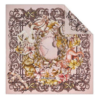 DIOR Mulberry Silk Scarves Women's Multicolor