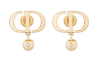 DIOR Earrings Women's Gold
