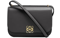 LOEWE Calfskin Shoulder Bag, Crossbody Bag Trumpets Women's Black