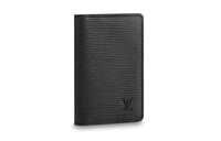 LOUIS VUITTON Pocket Organizer Epi Black