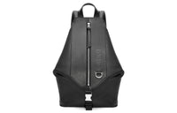 LOEWE Cow Leather Backpack Trumpets Men's Black