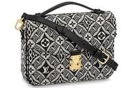 LOUIS VUITTON Pochette Metis Mm Since 1854 Jacquard Gray/Black