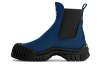 LOUIS VUITTON Ruby Short Chelsea Boots Women's Blue