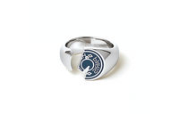 HERMES Stainless Steel, Metal Rings Unisex Silver