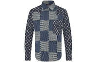 LOUIS VUITTON X Nigo Mngm Waves Giant Damier Flannel Shirt
