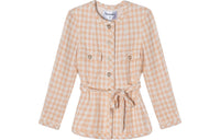 CHANEL Jackets Coats Women's Orange