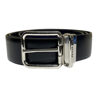 PRADA Leather, Cow Leather Belts Unisex Black