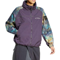 (WMNS) adidas DISNEY National Geographic WIND.RDY Jacket 'Purple Green' JD5837