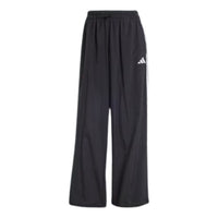 (WMNS) adidas Essentials 3-Stripes Lifestyle Sweat Parachute Pants 'Black White' JE1306
