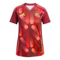 (WMNS) adidas Germany 25 Away Jersey 'Burgundy' JF2607