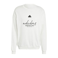 adidas Brand Love French Terry Sweatshirt 'White' IW3546