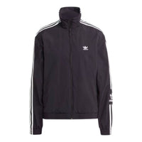 (WMNS) adidas Adicolor Classics Lock-Up Track Jacket 'Black White' IB7443
