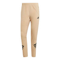 adidas Icon 3-Stripes Sweatpants 'Brown Black' JE5671