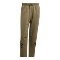 adidas Future Icons 3-Stripes Pocket Pants 'Green Black' JD4891