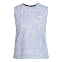 (WMNS) adidas Own the Run CLIMACOOL 3-Stripes Tank Top 'Purple White' JD7763