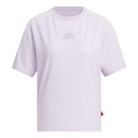 (WMNS) adidas Lunar New Year T-Shirt 'Purple' JZ4159