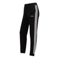 (WMNS) adidas Classic Three-Stripe Knit Pants 'Black White' GP7131
