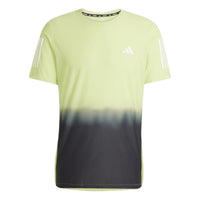adidas Own the Run CLIMACOOL Colorblock T-Shirt 'Green Black' JP0828