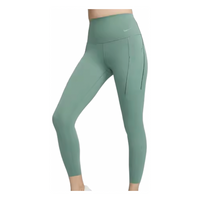(WMNS) Nike Universa Medium-Support High-Waisted 7/8 Leggings 'Green' DQ5898-362
