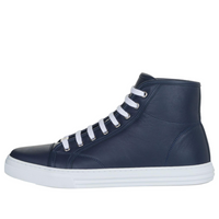 Gucci Leather High Top Sneaker 'Dark Blue' 423300-A9L00-4009