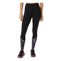 (WMNS) ASICS ROAD LITE-SHOW Tights 'Black Magenta' 2012D074-001