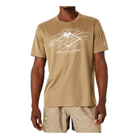 ASICS Fujitrail Running T-Shirt 'Tan White' 2011C981-200