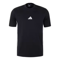 adidas Essentials Single Jersey T-Shirt 'Black White' JY8564