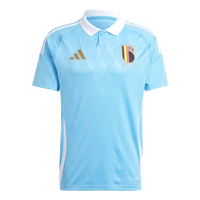 adidas Belgium 24 Away Soccer Jersey Asia Sizing 'Semi Blue Burst' IQ0775